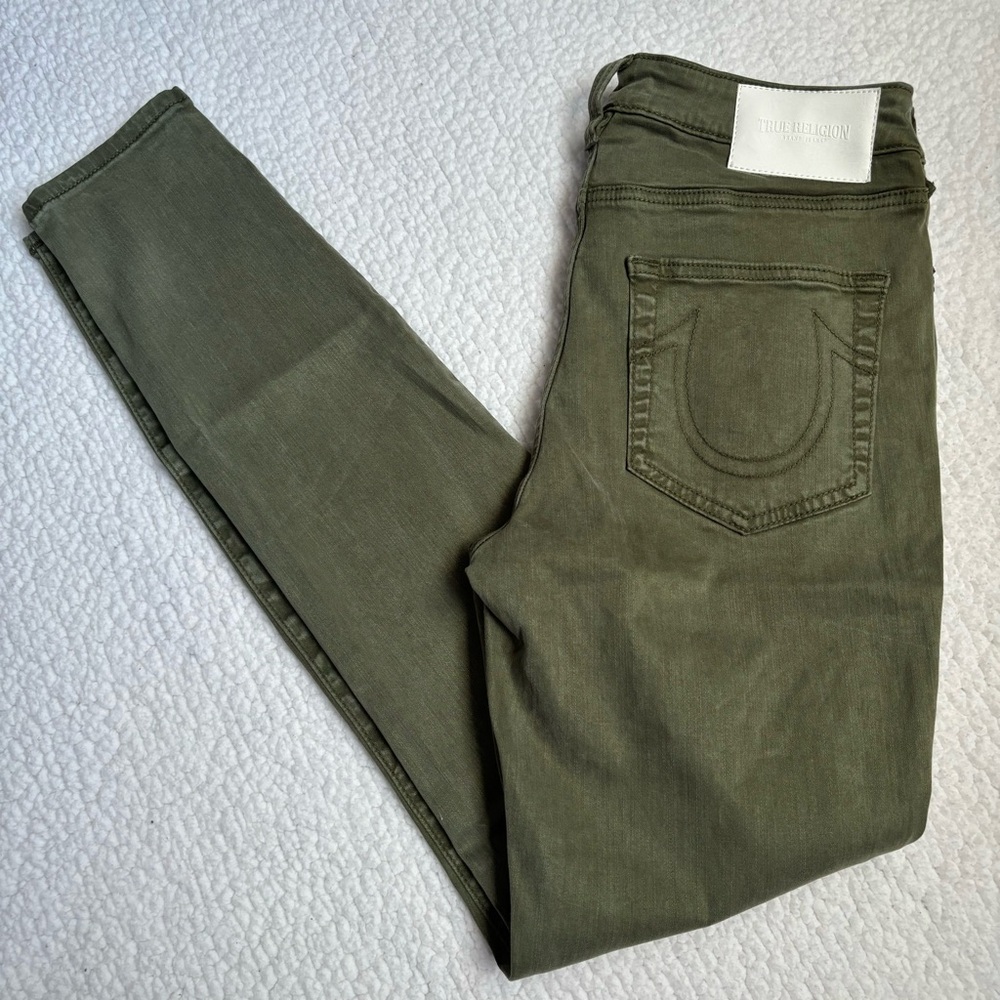 Halle Mid-Rise Super Skinny Jeans